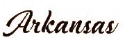Arkansas (Script font)