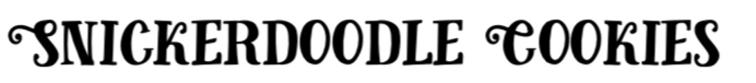 Snickerdoodle Cookies Font sample to identify the typeface on WhatFontIs