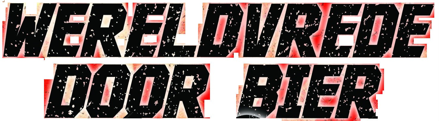 Wereldvrede door Bier Font sample to identify the typeface on WhatFontIs