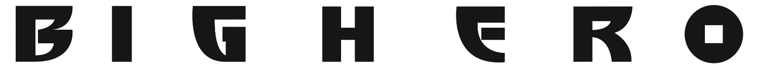 BIG HERO TYPEFACE Font sample to identify the typeface on WhatFontIs