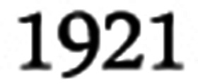 1921 Font sample to identify the typeface on WhatFontIs