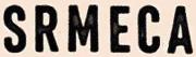 SRMECA Font sample uploaded by Anagra to identify the typeface on WhatFontIs