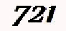 721 Font sample to identify the typeface on WhatFontIs