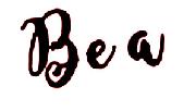 Bea     this font