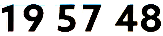 TVI (Portugal) clock font
