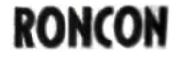 RONCON Font sample uploaded by henriquecruz to identify the typeface on WhatFontIs