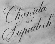 Chanida Suphadech Font sample to identify the typeface on WhatFontIs