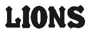 LIONS Font sample uploaded by osdfont to identify the typeface on WhatFontIs
