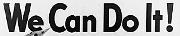 We Can Do It! Poster Font sample uploaded by over to identify the typeface on WhatFontIs