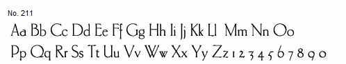 Birchchraft 211 Font sample to identify the typeface on WhatFontIs