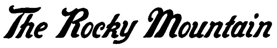 The Rocky Mountain Font sample to identify the typeface on WhatFontIs