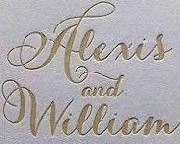 Busco la fuente en que esta escrito Alexis y william Font sample uploaded by Yenni to identify the typeface on WhatFontIs