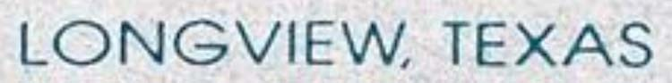 LONGVIEW, TEXAS Font sample to identify the typeface on WhatFontIs