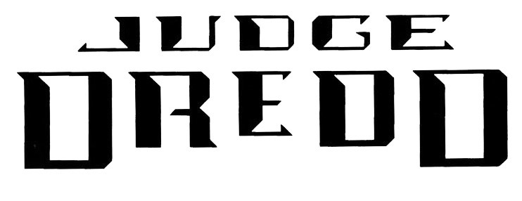 Judge Dredd DC logo. What the font?