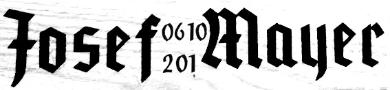 mayer Font sample to identify the typeface on WhatFontIs