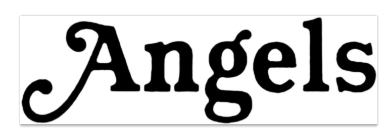 Angels Font sample to identify the typeface on WhatFontIs