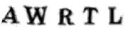 AWRTL Font sample uploaded by charmingst to identify the typeface on WhatFontIs