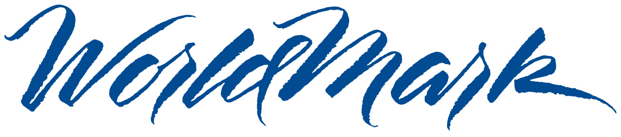 World Mark logo Font sample to identify the typeface on WhatFontIs