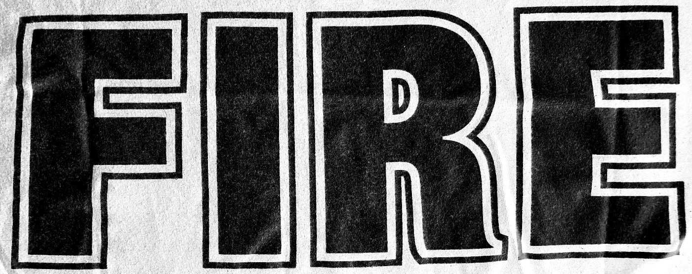 Fire Department T Shirt Font sample to identify the typeface on WhatFontIs