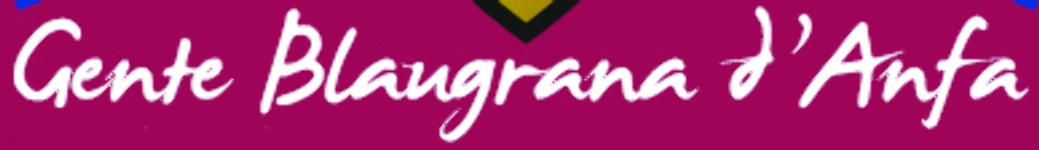 Gente Blaugrana d' Anfa Font sample to identify the typeface on WhatFontIs