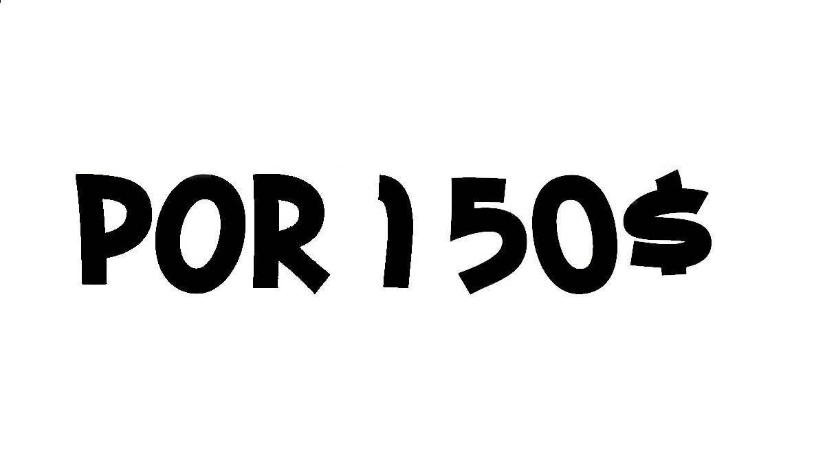 POR 150$ Font sample to identify the typeface on WhatFontIs