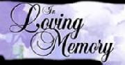 What font is the Loving Memory