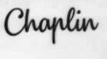 chaplin Font sample to identify the typeface on WhatFontIs