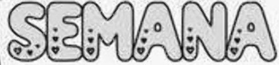 Semana Font sample to identify the typeface on WhatFontIs