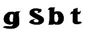 gsbt Font sample uploaded by charmingst to identify the typeface on WhatFontIs