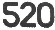 Font for Atari "520" ST logo Font sample uploaded by dhscord to identify the typeface on WhatFontIs