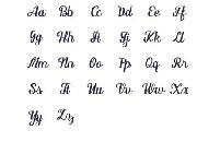 Script Font sample uploaded by mariamagana to identify the typeface on WhatFontIs