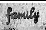 family font