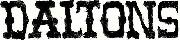 DALTONS Font sample uploaded by charmingst to identify the typeface on WhatFontIs