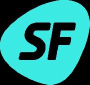 SF - socialistisk folkeparti Logo Font sample uploaded by siva1612 to identify the typeface on WhatFontIs