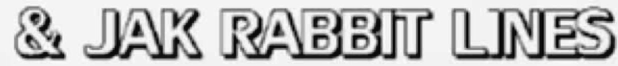 & JAY RABBIT LINES Font sample to identify the typeface on WhatFontIs