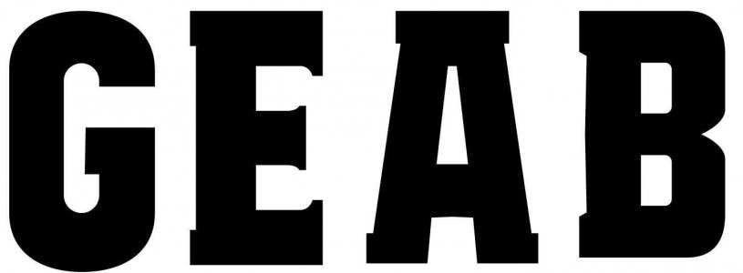 GEAB Font sample to identify the typeface on WhatFontIs