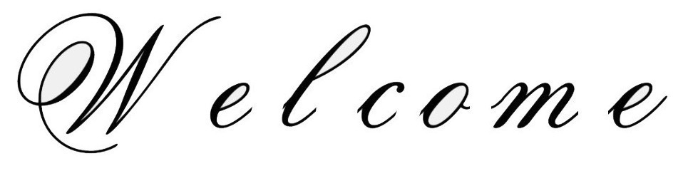 Welcome Font sample to identify the typeface on WhatFontIs