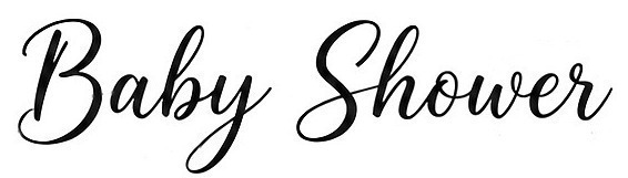 Baby Shower Font Font sample to identify the typeface on WhatFontIs