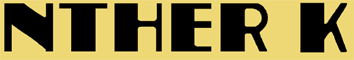 NTHER K Font sample to identify the typeface on WhatFontIs