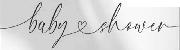 baby shower font