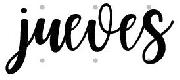 Jueves font Font sample uploaded by judithgarza324 to identify the typeface on WhatFontIs