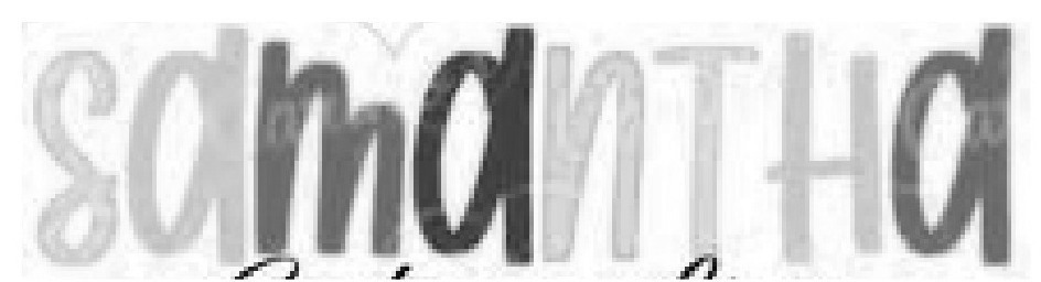 Samanta font