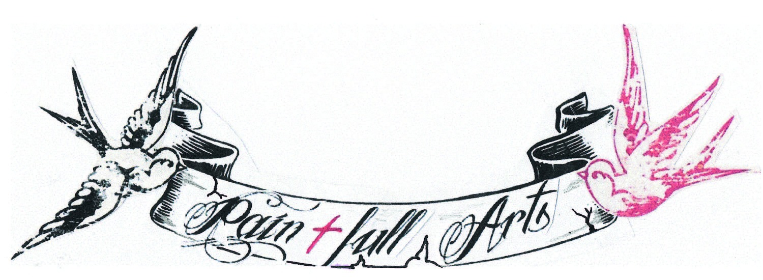 paint full arts Font sample to identify the typeface on WhatFontIs