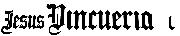 JESUS VINCUERIA S.L. Font sample uploaded by 629926516 to identify the typeface on WhatFontIs