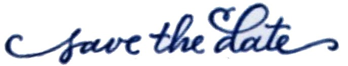 save the date Font sample to identify the typeface on WhatFontIs