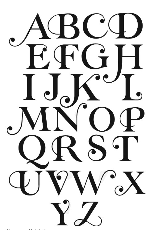 French style caps Font sample to identify the typeface on WhatFontIs