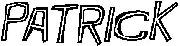 Patrick Font sample uploaded by riskybrizness to identify the typeface on WhatFontIs