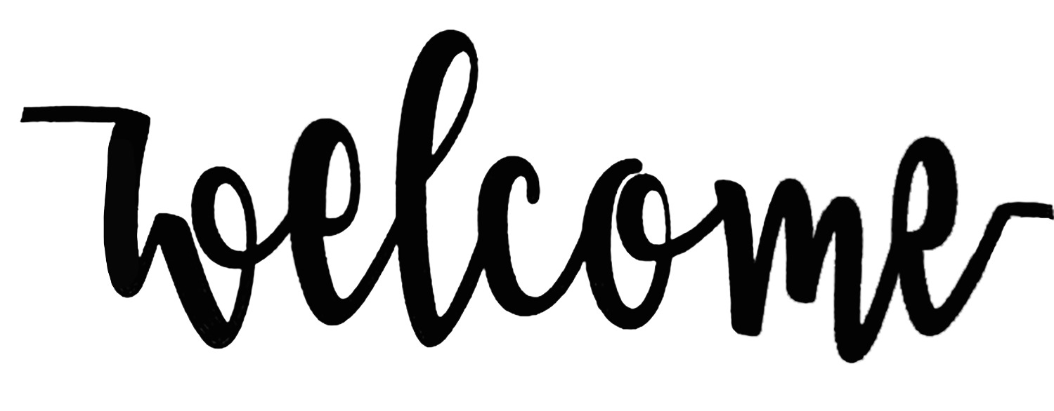 Welcome font please