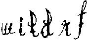 wild r f Font sample uploaded by edgardavid to identify the typeface on WhatFontIs