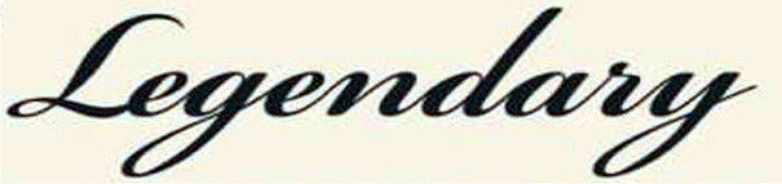 Legendary Font sample to identify the typeface on WhatFontIs